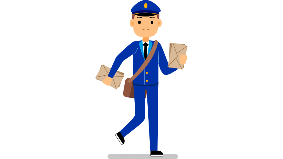 post office employees meaning in hindi